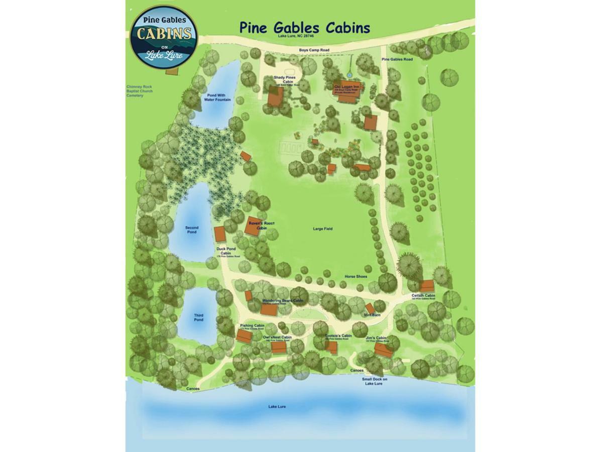فيلا ليك لوريفي Pine Gables Cabins المظهر الخارجي الصورة